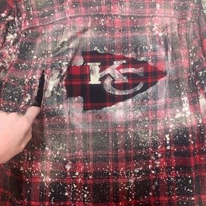DEFECTIVE KC CHIEFS FLANNEL